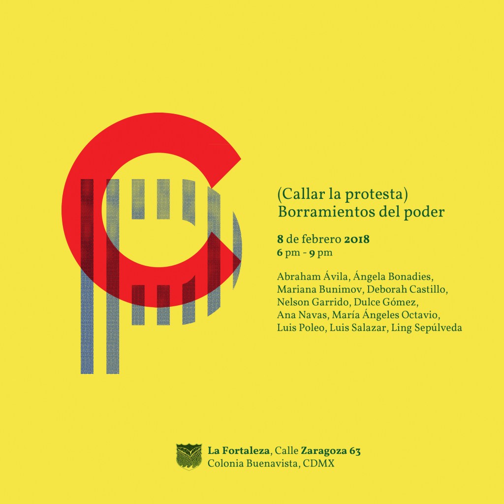 El Mtro. Jesús Torrivilla, egresado de la MEA, invita a la exposición «Callar la&nbsp;protesta»: