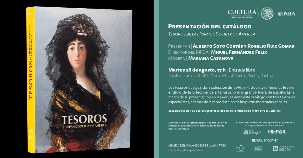 Presentación del Catálogo Tesoros de la Hispanic Society of&nbsp;America