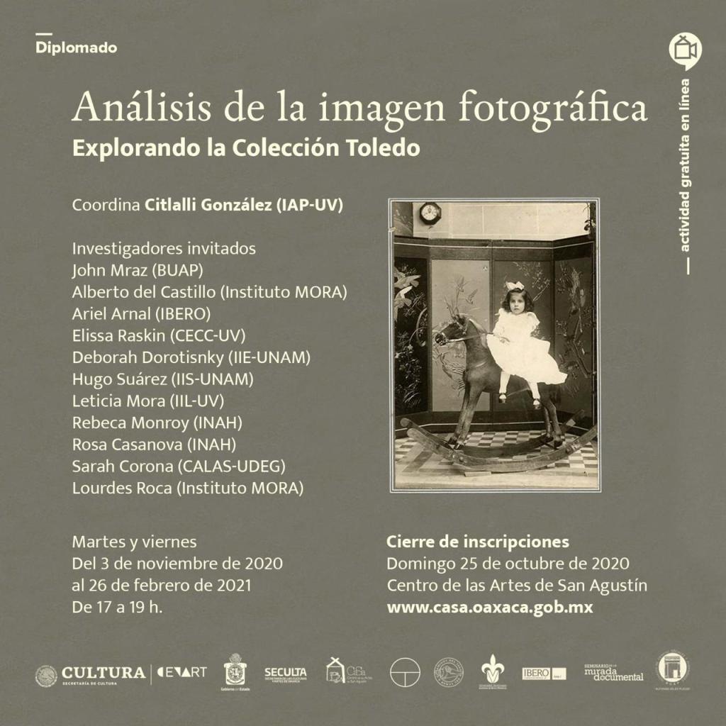 Diplomado Análisis de la imagen fotográfica : Explorando el acervo Toledo  