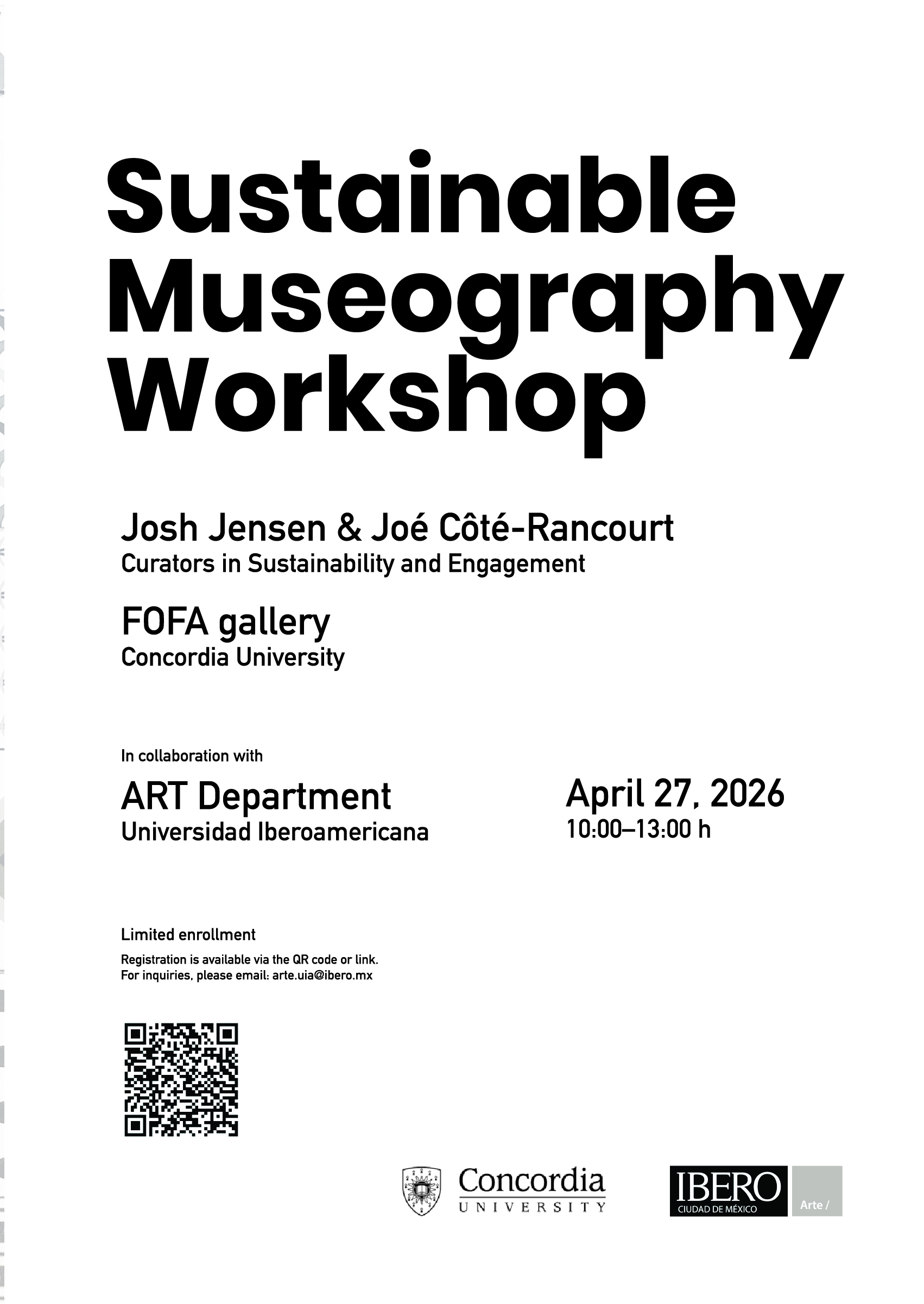 Sustainable Museography Workshop